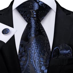 Fashion Paisley Men's Ties Gold Teal Green Black Tie For Men 8cm Business Wedding Accessories Cravat Gift For Men DiBanGu