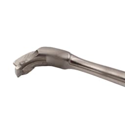 1PC Dental Root Elevator Cross Broken Crown Remover Tooth Crown Spreader Drill Dental Restoration Forcep Metal Handle Non-Slip