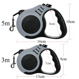 3m 5m Dog Leash Strong Nylon Puppy Lead For Small Medium Large Dogs Cats Automatic Retractable Durable Yorkshire Pet Supplies