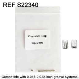 10Pcs/Pack Dental Orthodontic Lingual Button Bondble Multi-Hook Botton Monoblock Double Hooks Stainless Steel Dentist Materials