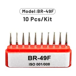 1Box AG Series Round Shape Dental Diamond Burs Drills High Speed Handpiece Teeth Whitening FG Dia 1.6MM Dentistry Materials