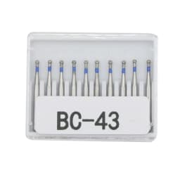 1Box AG Series Round Shape Dental Diamond Burs Drills High Speed Handpiece Teeth Whitening FG Dia 1.6MM Dentistry Materials
