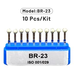 1Box AG Series Round Shape Dental Diamond Burs Drills High Speed Handpiece Teeth Whitening FG Dia 1.6MM Dentistry Materials