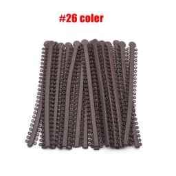 AG 1Pack=1000PCS/20Sticks Dental Orthodontic Elastic Ligature Ties Bands for Brackets Braces Colourful to Choose