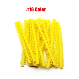 AG 1Pack=1000PCS/20Sticks Dental Orthodontic Elastic Ligature Ties Bands for Brackets Braces Colourful to Choose