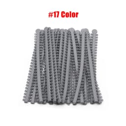 AG 1Pack=1000PCS/20Sticks Dental Orthodontic Elastic Ligature Ties Bands for Brackets Braces Colourful to Choose
