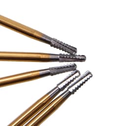 10PCS/Box Dentistry Broken Crown Needle For Break Crown With Metal Bur Box Endodontic High Speed Dental Drill Dentist Tools