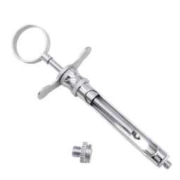 Dental Syringe Stainless Steel Dentistry Surgical Instrument With Head Dental Teeth Care Dental Anesthesia Aspirating Syringe