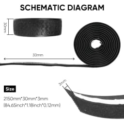 BUCKLOS Bicycle Handlebar Tapes Road Bicycle Handlebar Tape Anti-slip Waterproof Cycling Bar Wrap Road Bike Accessories