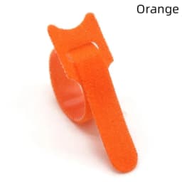 Releasable Cable Ties Wire Organizer Black 15 20 25 30cm Nylon Hook Loop Straps Wrap Zip Bundle Bandage Tie Plastics Fastening
