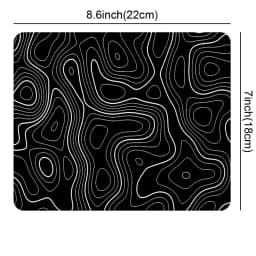 1PC Large Mouse Pads For Desk, Gaming Mouse Pad, Mouse Pad with Stitched Edges and Non-Slip Rubber Base, Extended Mouse Pad