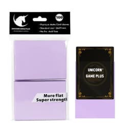 100PCS 66x91mm Matte Standard Size Card Sleeves TCG Trading Cards Protector For Tarot Shield Board Games Magical Cover PKM