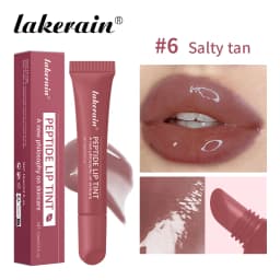 10ml Mirror Lip Glaze Moisturizes Jelly Lip Enrichment Oil Lasting Water Light Glass Lip Oil Remove Line Lip Protection Serum