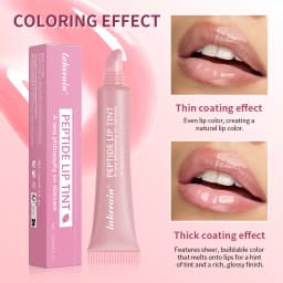 10ml Mirror Lip Glaze Moisturizes Jelly Lip Enrichment Oil Lasting Water Light Glass Lip Oil Remove Line Lip Protection Serum