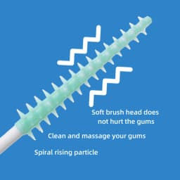 150Pcs/box Interdental Brush Soft Rubber Teeth Cleaning Tools Dental Cleaning Between Teeth Toothbrush Oral Hygiene Care Tools-