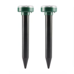 4/8X Solar Repeller Powered Ultrasonic Sonic Mouse Mole Pest Rodent Repellent Vibration Wave Yard Outdoor Garden Lawn Farm Field