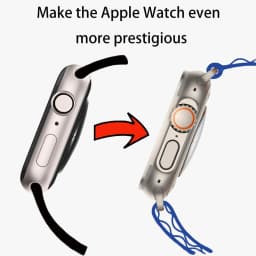Screen Protector Cover for Apple Watch 45mm 44mm 40 41 42 46mm PC Front Rear Bumper Case iwatch 11 10 9 8 7 SE 6 Change To Ultra
