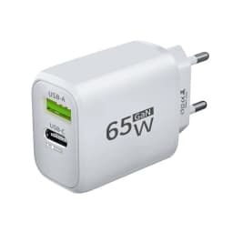 USB Charger 65W GaN Type C Fast Charging PD Power Adapter Quick Charger 3.0 For iPhone 15 Xiaomi POCO Samsung Oneplus