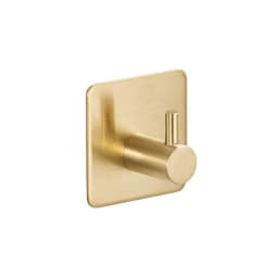 Modern style stainless steel adhesive hooks for bathroom room kitchen clothes hats clutter storage
