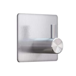 Modern style stainless steel adhesive hooks for bathroom room kitchen clothes hats clutter storage