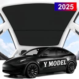 Sun Shade For Tesla Model 3 Y YL Juniper Highland 2025-2020 2026 Upgrade Ice Cloth Buckle Sun Glass Front Rear Sunroof Skylight