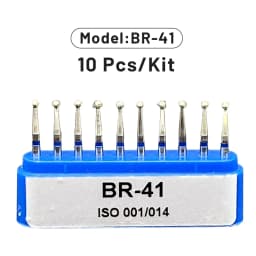 AG 1 Box Dental Diamond Burs Drill for High Speed Handpiece Dentist Burs FG Series Dia.1.6mm