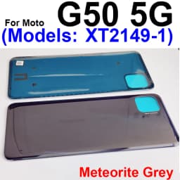 Battery Door Housing Glass Cover For Motorola Moto G10 G20 G30 G50 G60 G50 5G Battery Rear Case Housing Cover