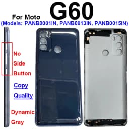 Battery Door Housing Glass Cover For Motorola Moto G10 G20 G30 G50 G60 G50 5G Battery Rear Case Housing Cover