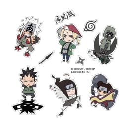Brdwn NARUTO Hyuga Hinata Sai Gaara Rock Lee Nara Shikamaru Q ver Official Authorization Cosplay Stickers Paster