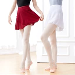 Women Ballet Skirts Lace-up Skirts Dance Skirts Polyester Adults Girls Leotards Skirt Ballet Practice Dancing Miniskirts Tutu
