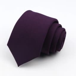 15color New Men's Polyester Bamboo Fiber Tie Classic Solid Color Cool Tone Business Skinny Thin Necktie Wedding Slim Men Ties