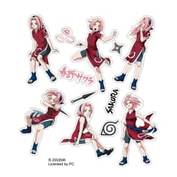 Brdwn NARUTO Hatake Kakashi Haruno Sakura Uchiha Sasuke Official Authorization Cosplay Stickers Paster