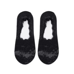 1/2 Pairs Women Lace Cotton Invisible No Show Socks Non-slip Summer Solid Color Short Socks Fashion Ankle Thin Slipper Socks