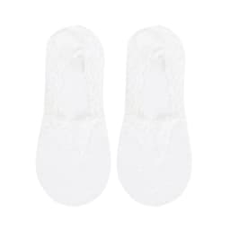 1/2 Pairs Women Lace Cotton Invisible No Show Socks Non-slip Summer Solid Color Short Socks Fashion Ankle Thin Slipper Socks