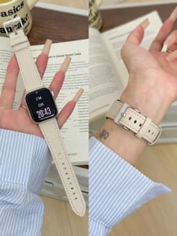 Leather Loop For Apple Watch Band For Women Sport Correa 38mm 40mm 41mm 42mm 44mm 45mm 46mm 49mm , Strap For IWatch