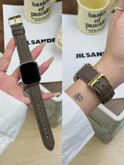 Leather Loop For Apple Watch Band For Women Sport Correa 38mm 40mm 41mm 42mm 44mm 45mm 46mm 49mm , Strap For IWatch