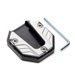Scooter Motorbike Accessories Extension Foot Pad Support Plate Aluminum Alloy Motorcycle Bike Kickstand Extender Foot Side Stand