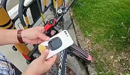 Motorcycle Handlebar Phone Holder 360°Rotatable Bicycle Bracket Security Navigation Support Mount Moto Anti-Shock Phone Brackets