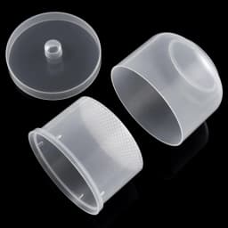 Nail Drill Bits Disinfection Box Double Layer Filtration Cleaning Box Manicure Storage Case Nail Brush Cleaning Container