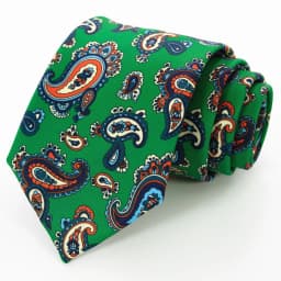 New Men's Fashion Print Tie Hand-Made 8cm Silk Necktie Paisley Floral Geometric Neck Tie for Business Party Wedding Gift