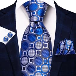 Hi-Tie Peacock Blue Novelty Design Wedding Tie For Men Hanky Cufflinks Gift Mens Necktie Set Business Party Dropshipping