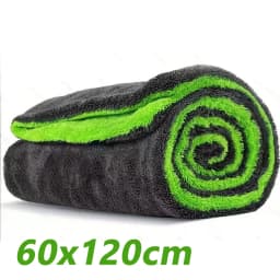 1400GSM Heavy Duty Car Drying Towel 60x120cm Oversized Double-Side Cleaning Cloth Super Absorbent Ultra-Soft Scratch-Free Towel