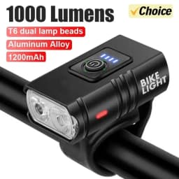 1000LM Bicycle Led Front Light LED USB Rechargeable Smart Sensor Rear Light Waterproof Bright Flashlight Safety Cycling Lights