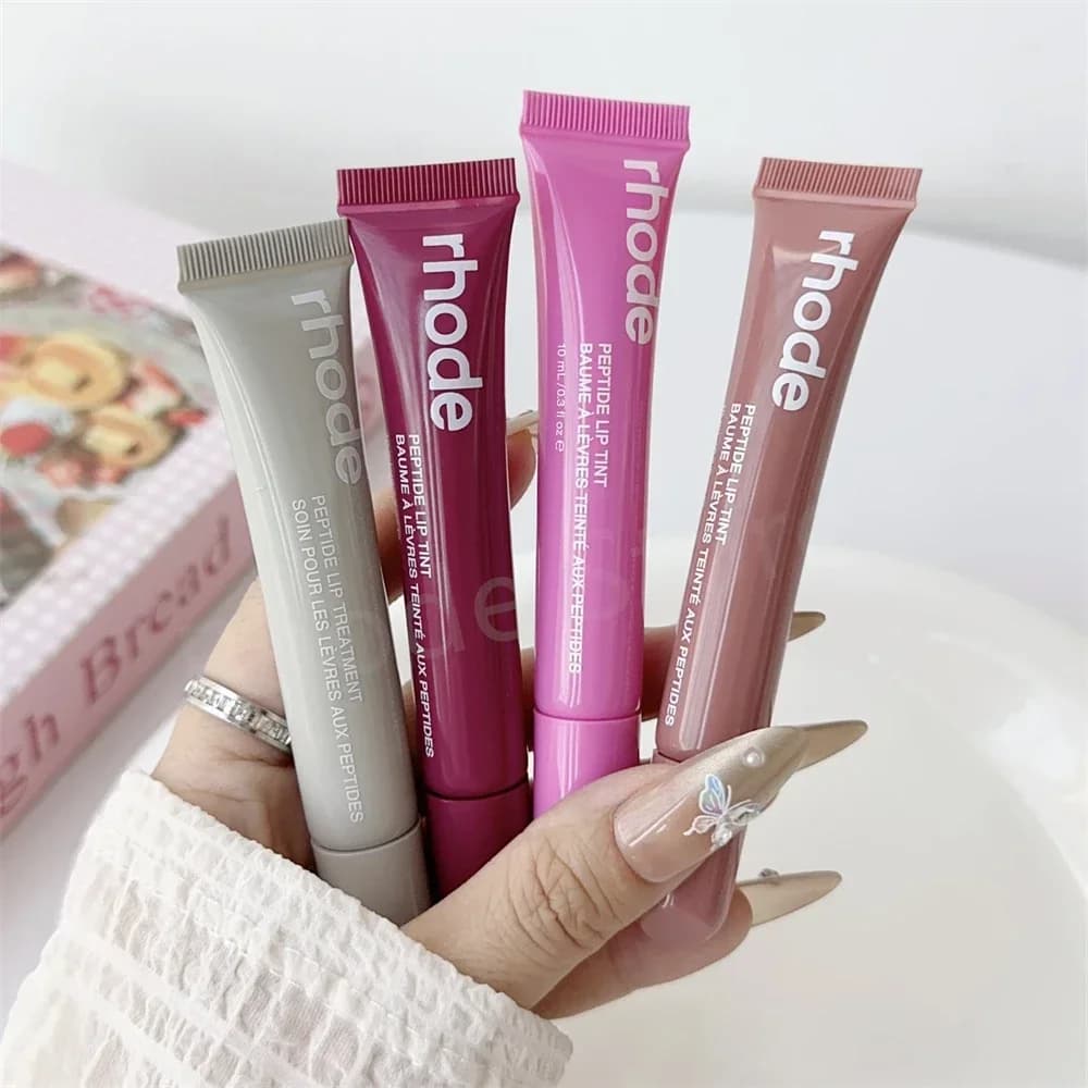 Rhode Summer Lip Moisturizer Lip Balm Smoothing Lipstick Lines Lasting Nourishing Women Daily Care Makeup Gloss Care Makeup Girl