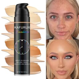 8 Colors Liquid Foundation Effective Concealer Waterproof Sweat-resistant Face Korean Makeup Profession Face Base Cosmetics Gift