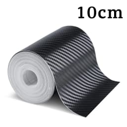 1-5m Nano Carbon Fiber Car Tape Sticker Door Mirror Paste Protector Strip DIY Protection Protective Film Waterproof Adhesive