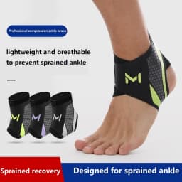 1-2PCS Bandage Ankle Protector Foot Support for Pain Plantar Fasciitis Night Splint Ankle Protector Soccer Compression Anklet
