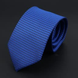 New Dot Striped Men's Tie Fashion Classic Soft Neckties Blue Black Red Pink Jacquard Woven Polyester Cravat Daily Wear Accessory
