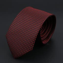 New Dot Striped Men's Tie Fashion Classic Soft Neckties Blue Black Red Pink Jacquard Woven Polyester Cravat Daily Wear Accessory