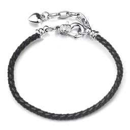 BAOPON Dropshipping High Quality 9 Colors Leather Chain Charm Bracelets with DIY Fine Bracelet for Women Girls Jewelry Gift
